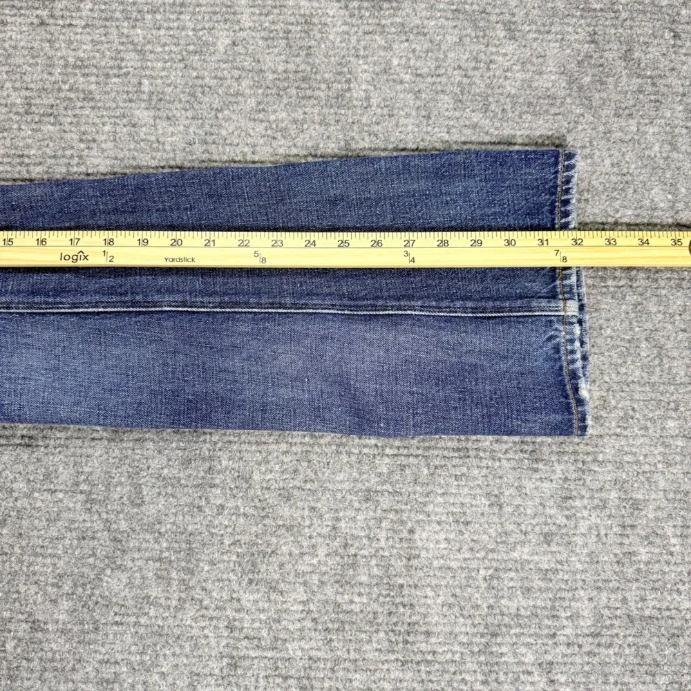 Levis Engineered Jeans Mens 32x32 Denim Straight Leg Twisted Seam Button Fly - Picture 12 of 14